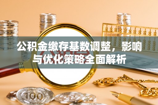 快办公积金缴存基数调整，影响与优化策略全面解析