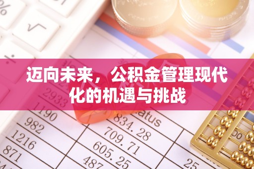 快办迈向未来，公积金管理现代化的机遇与挑战
